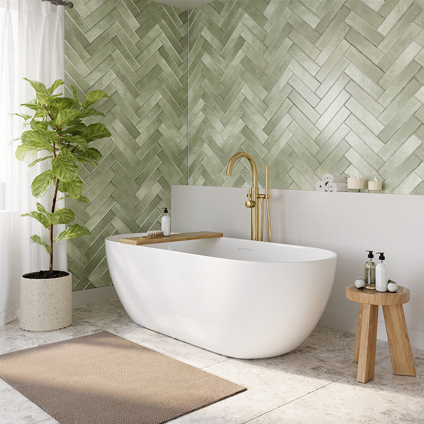 Sanoblu Linea vrijstaand ligbad 180 x 80 cm acryl mat wit met waste