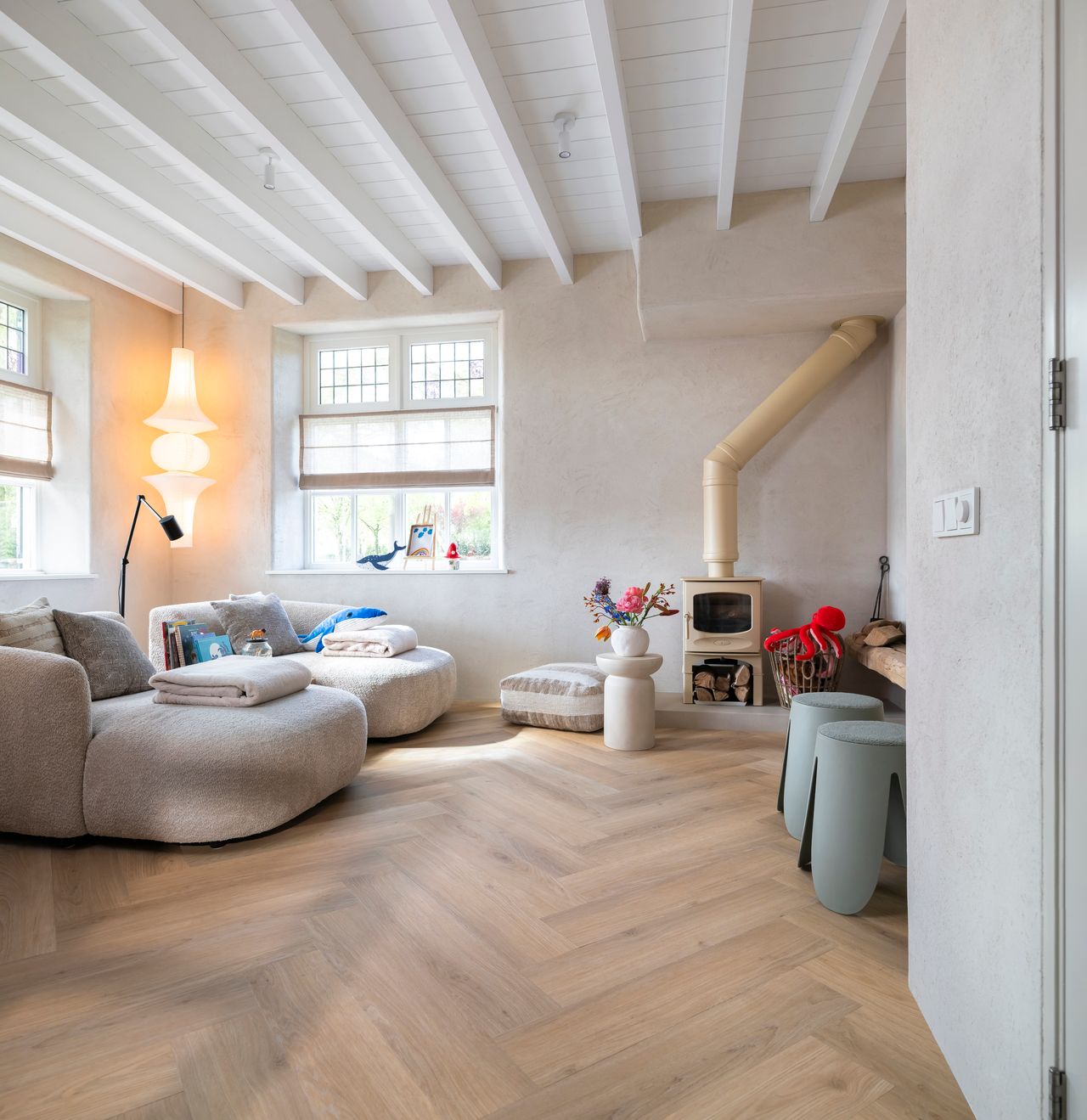 Hebeta Chapelle 77841 Walvisgraat PVC Plak