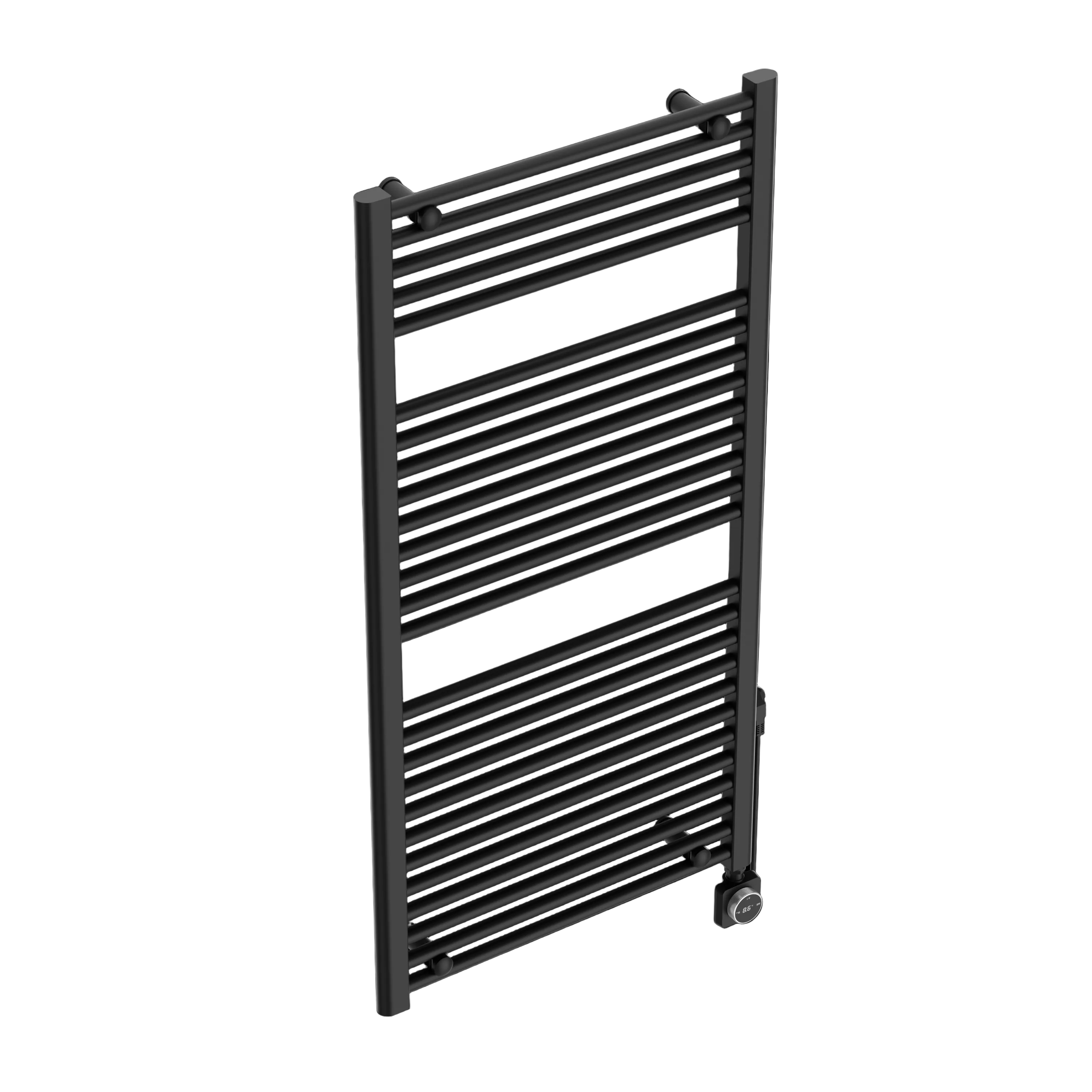 SanoTerra Evo elektrische radiator met smart wifi 118,5x60 cm mat zwart 700W 3