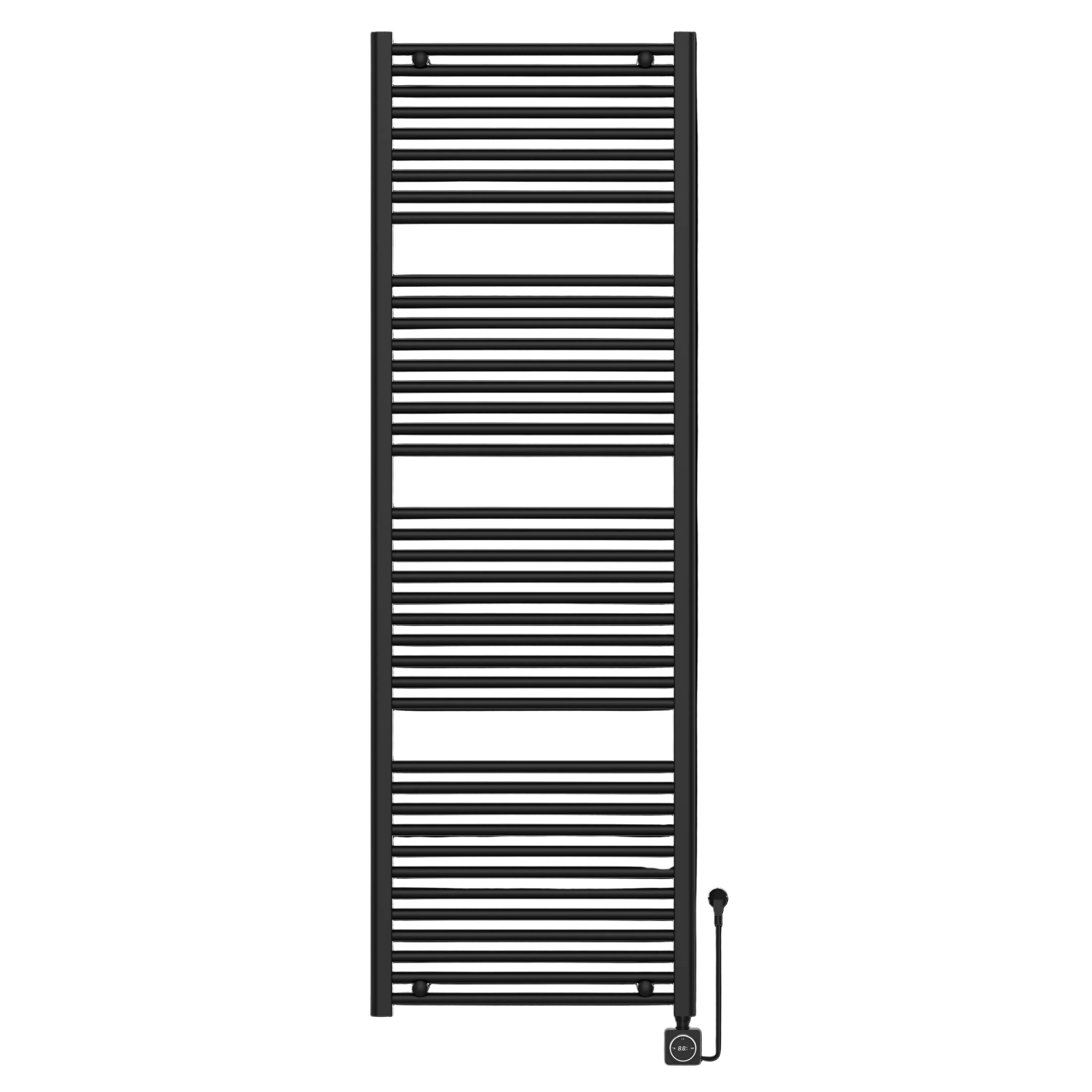 SanoTerra Evo elektrische radiator met smart wifi 181,7x60 cm mat zwart 1000W