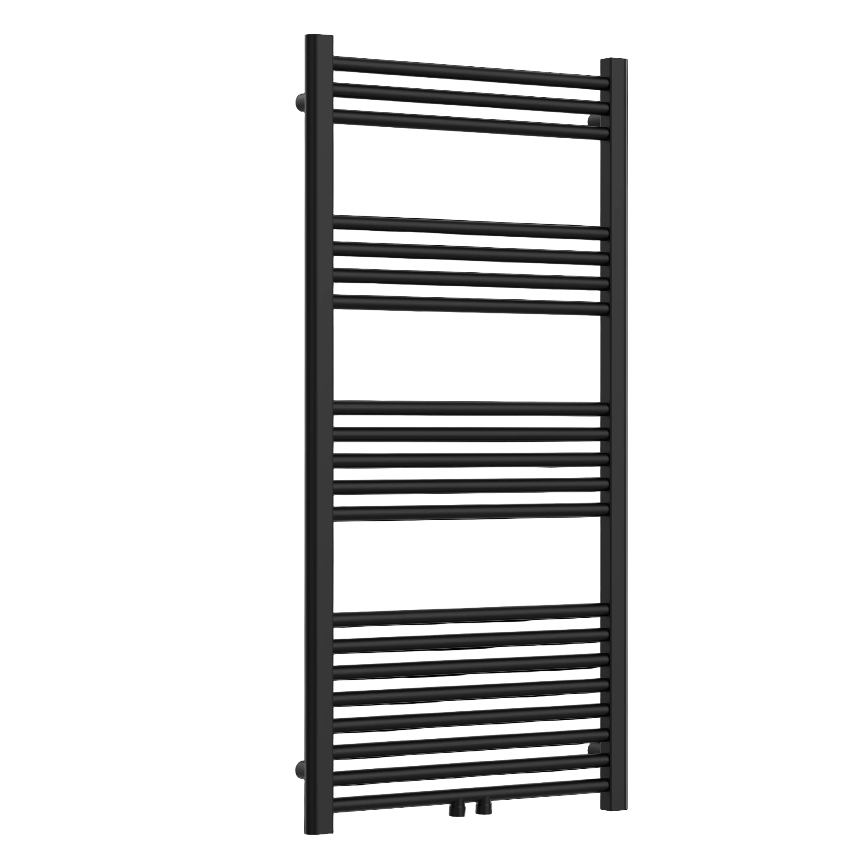Sanoterra Fero design radiator 120x60 cm mat zwart  524W midden/zij aansluiting 3