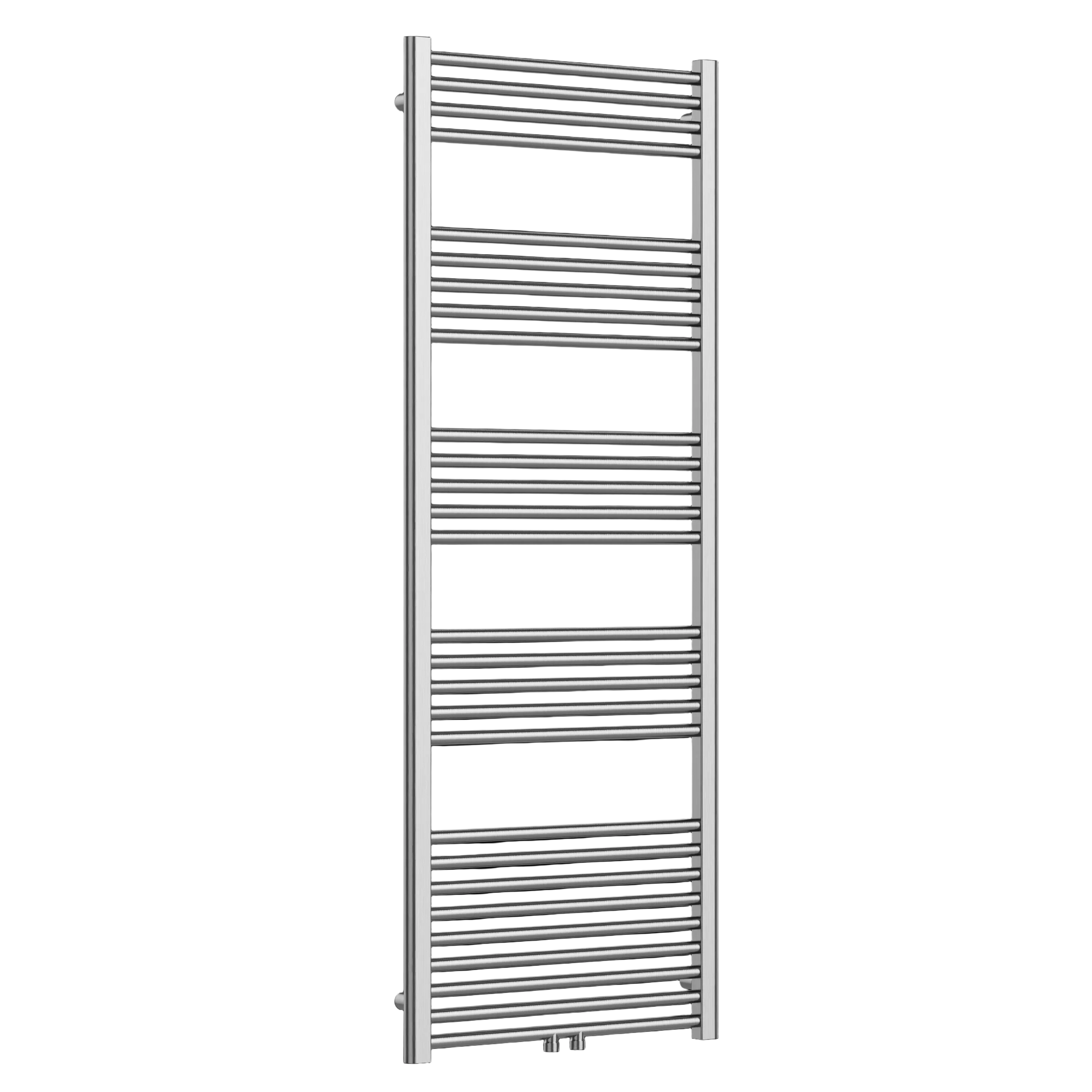 Sanoterra Fero design radiator 160x60 cm geborsteld RVS 724W midden/zij aansluiting 3
