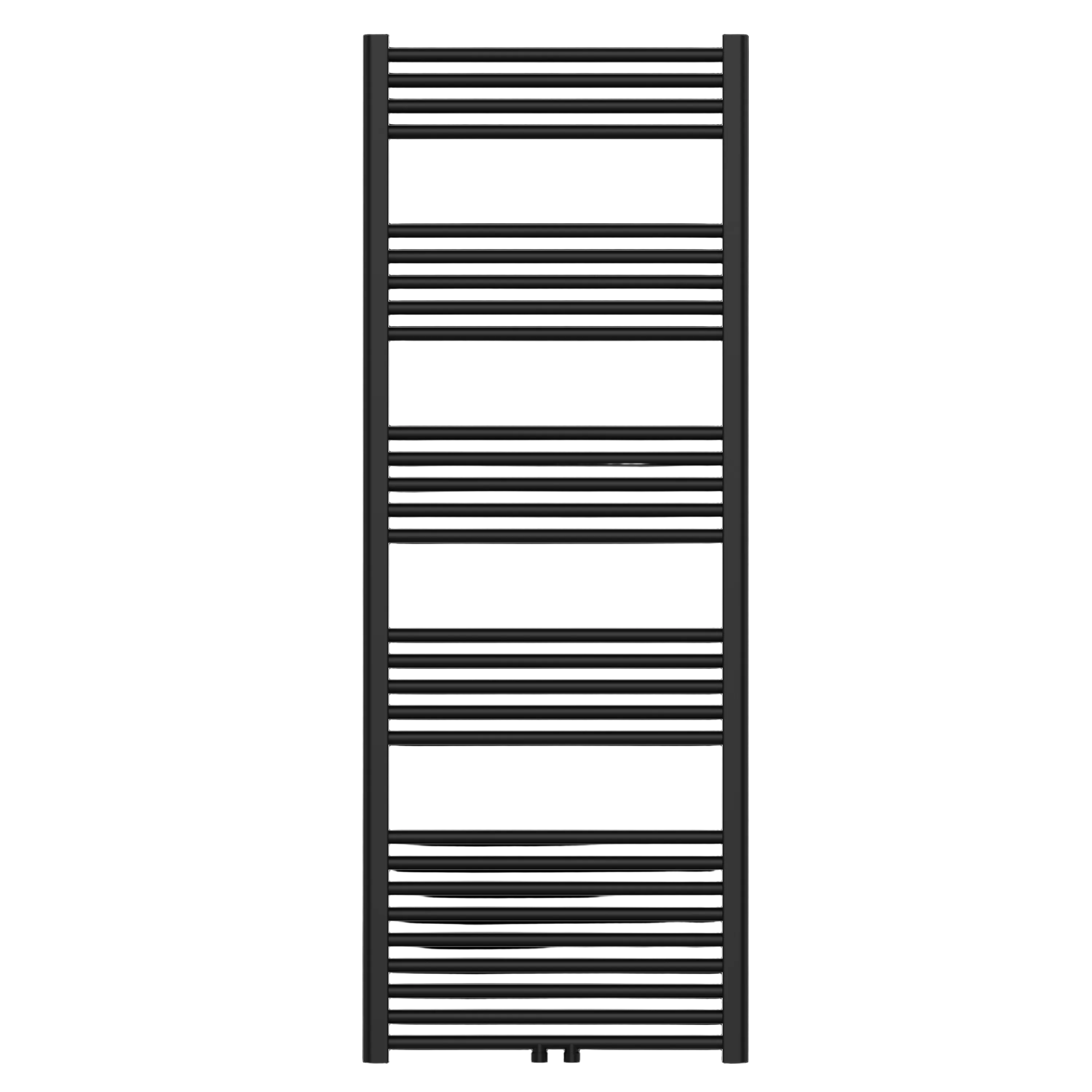 Sanoterra Fero design radiator 160x60 cm mat zwart  724W midden/zij aansluiting 5