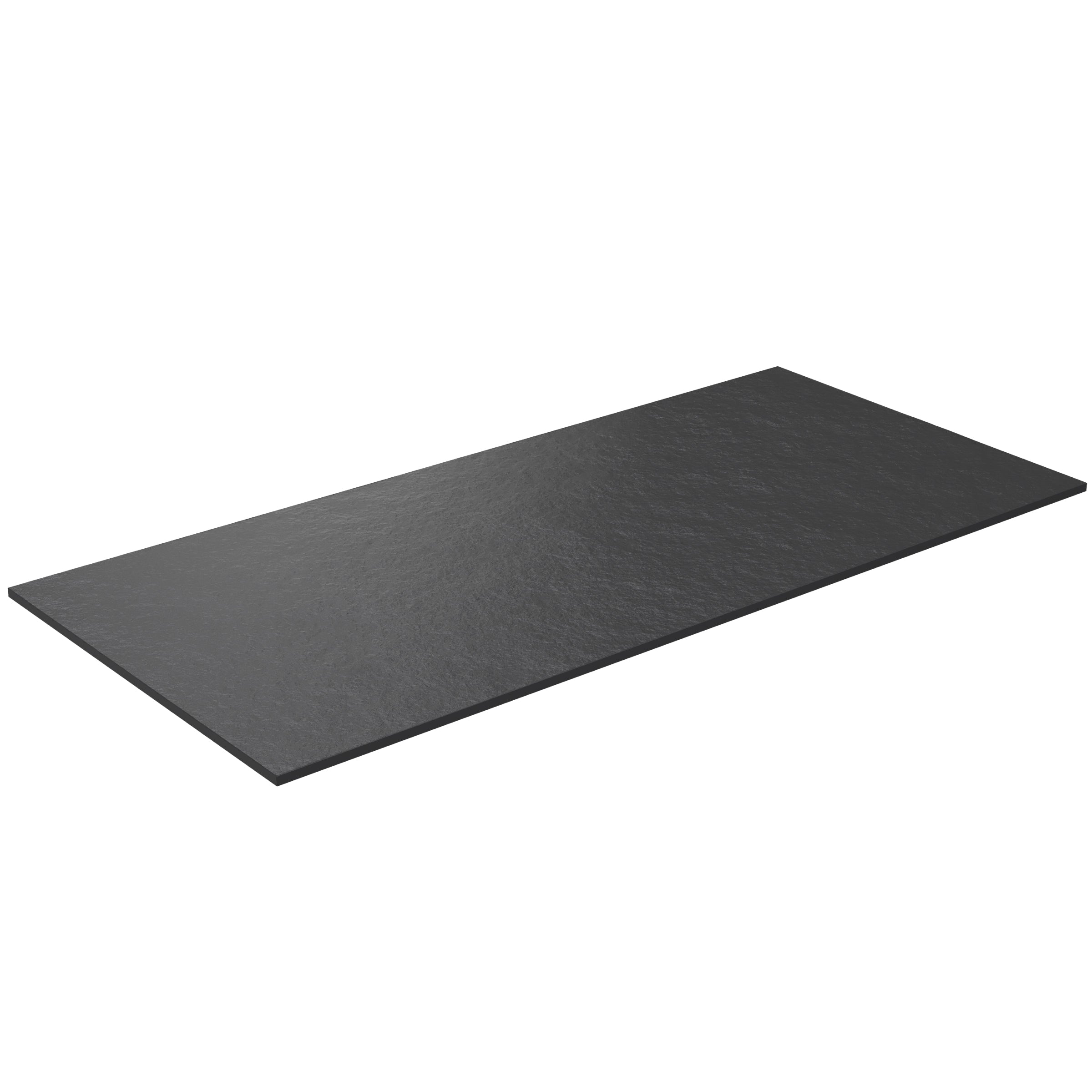 SanoBlu HPL wastafelblad 100 cm black lava