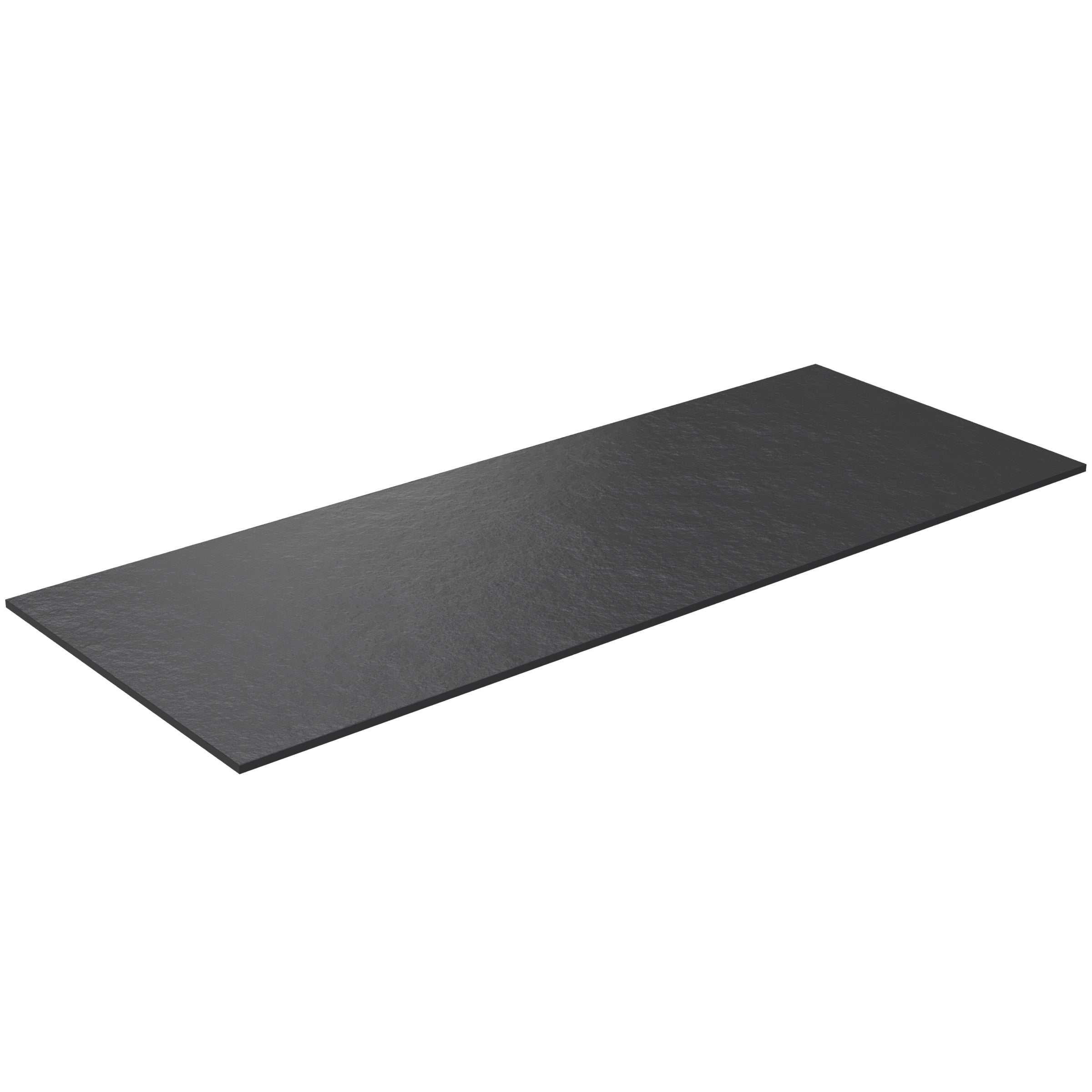 SanoBlu HPL wastafelblad 120 cm black lava