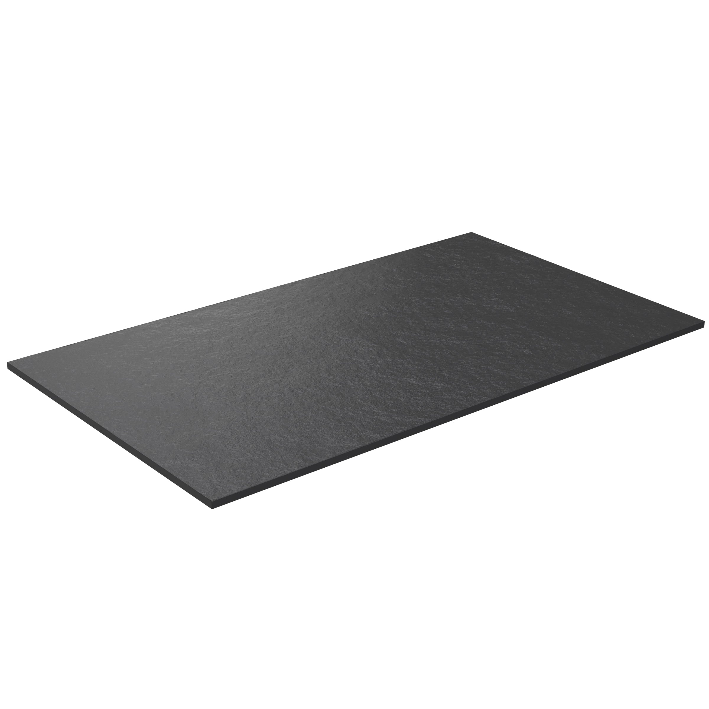 SanoBlu HPL wastafelblad 80 cm black lava