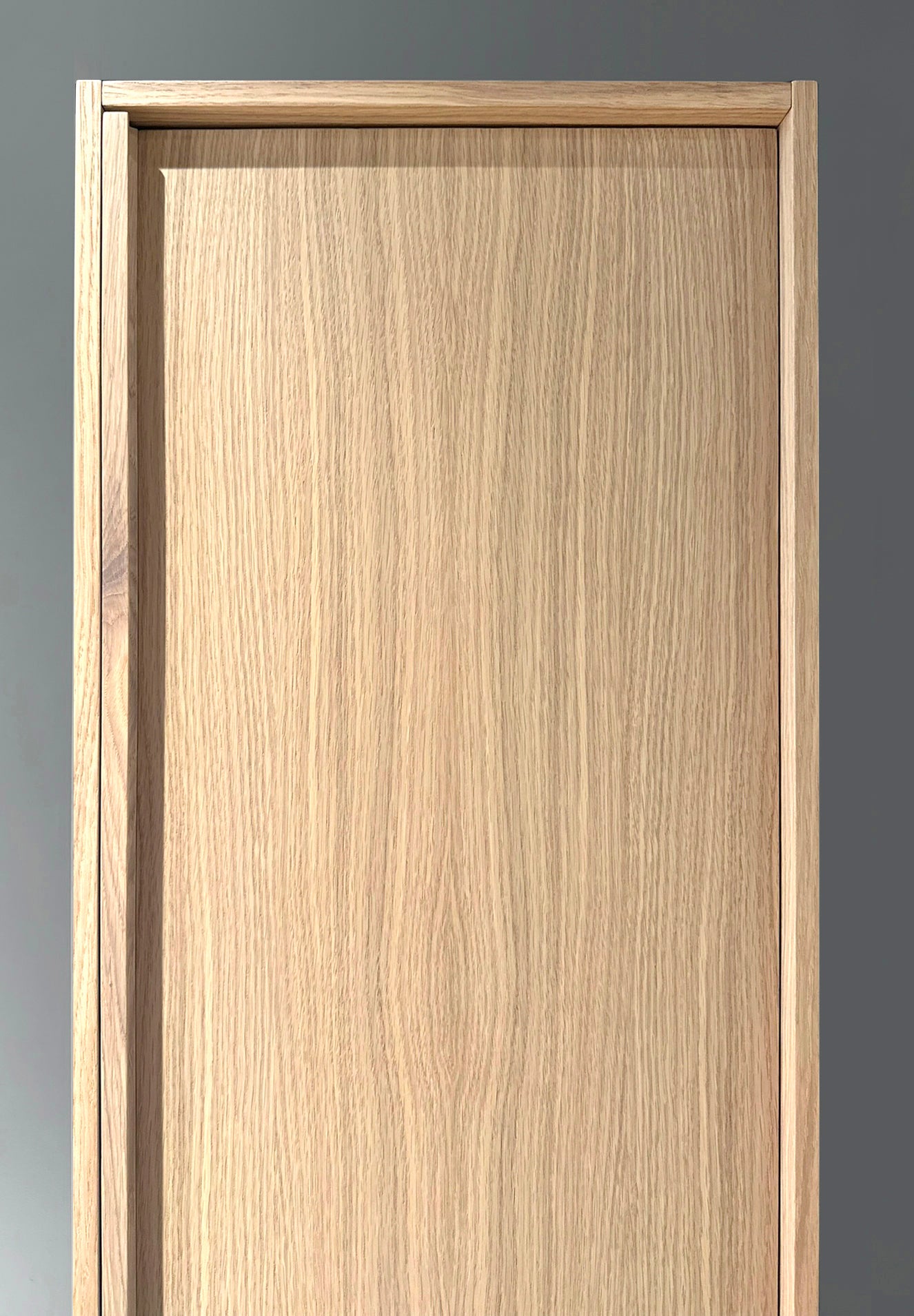 SanoBlu Riva badkamerkast 160x37,6x36,9cm echt eikenfineer naturel