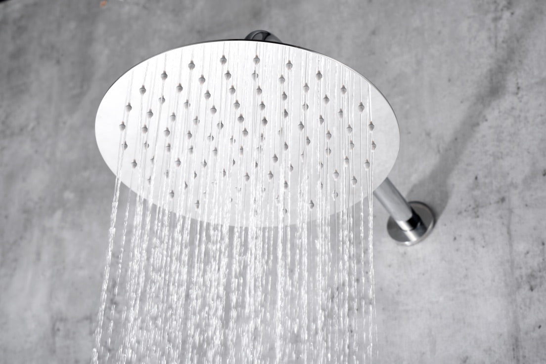 SanoBlu Flow inbouw regendouche chroom met 25 cm douchekop 4