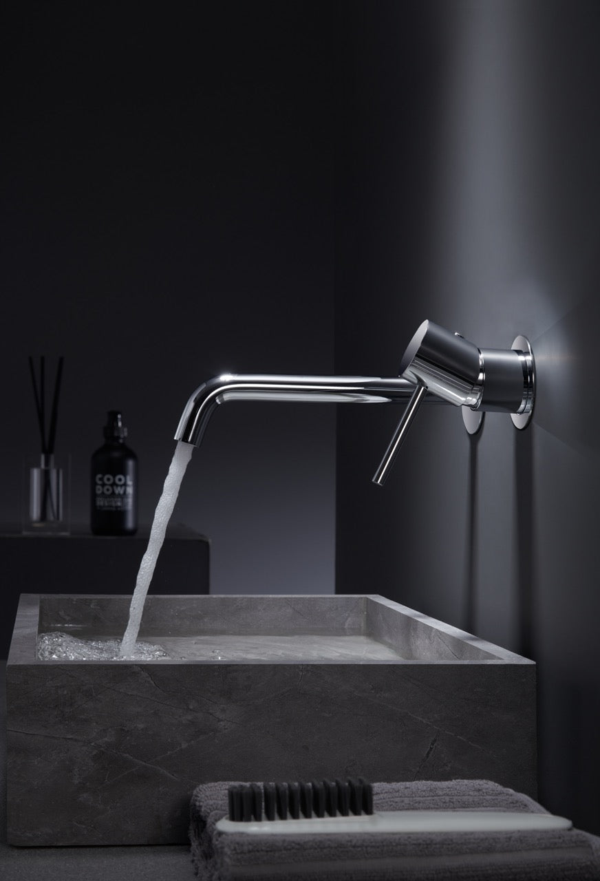 SanoBlu Flow inbouw wastafelkraan chroom 5
