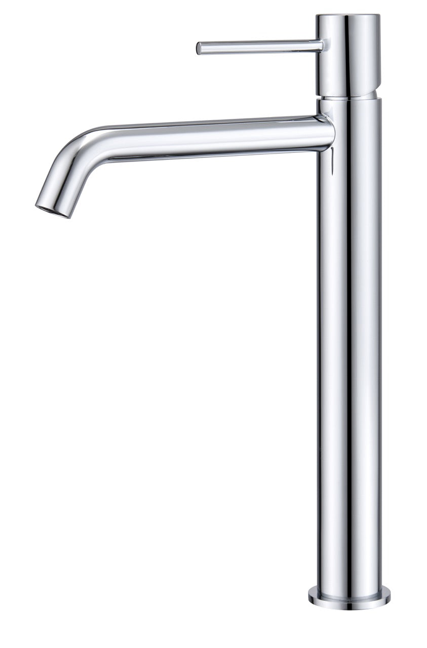 SanoBlu Flow wastafelkraan hoog chroom 7