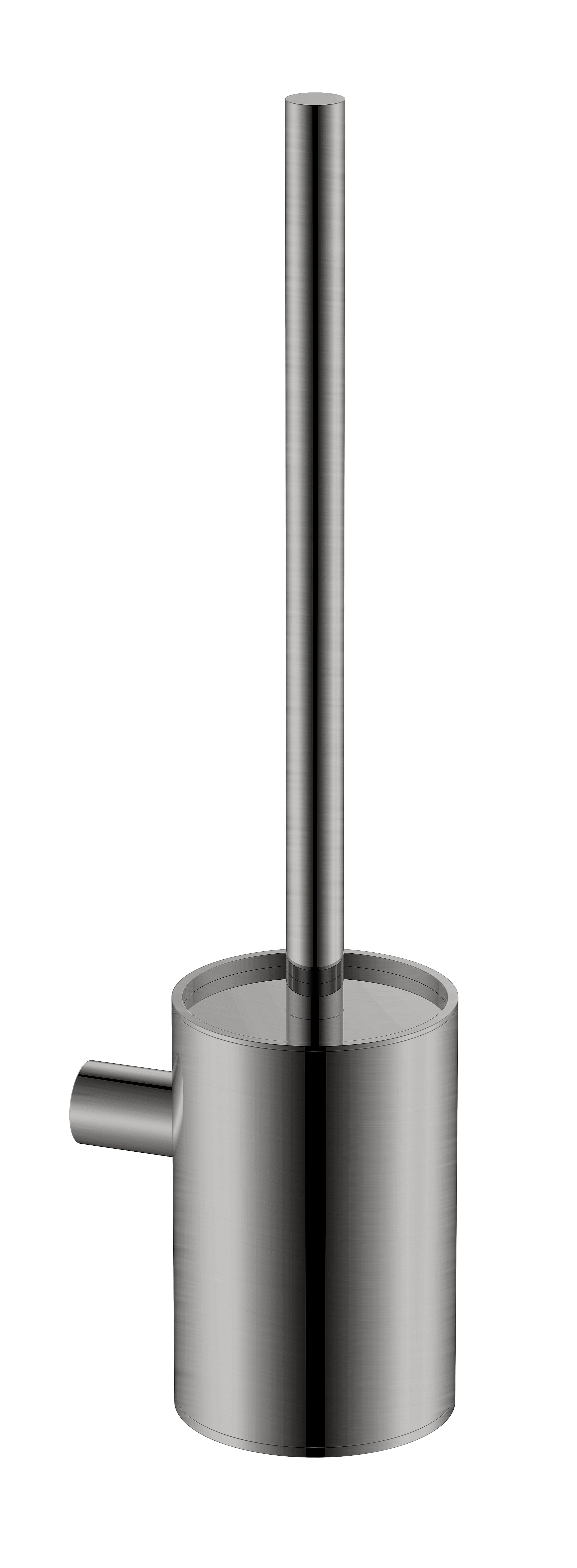 SanoBlu Neo wc-borstel met wandhouder geborsteld nikkel