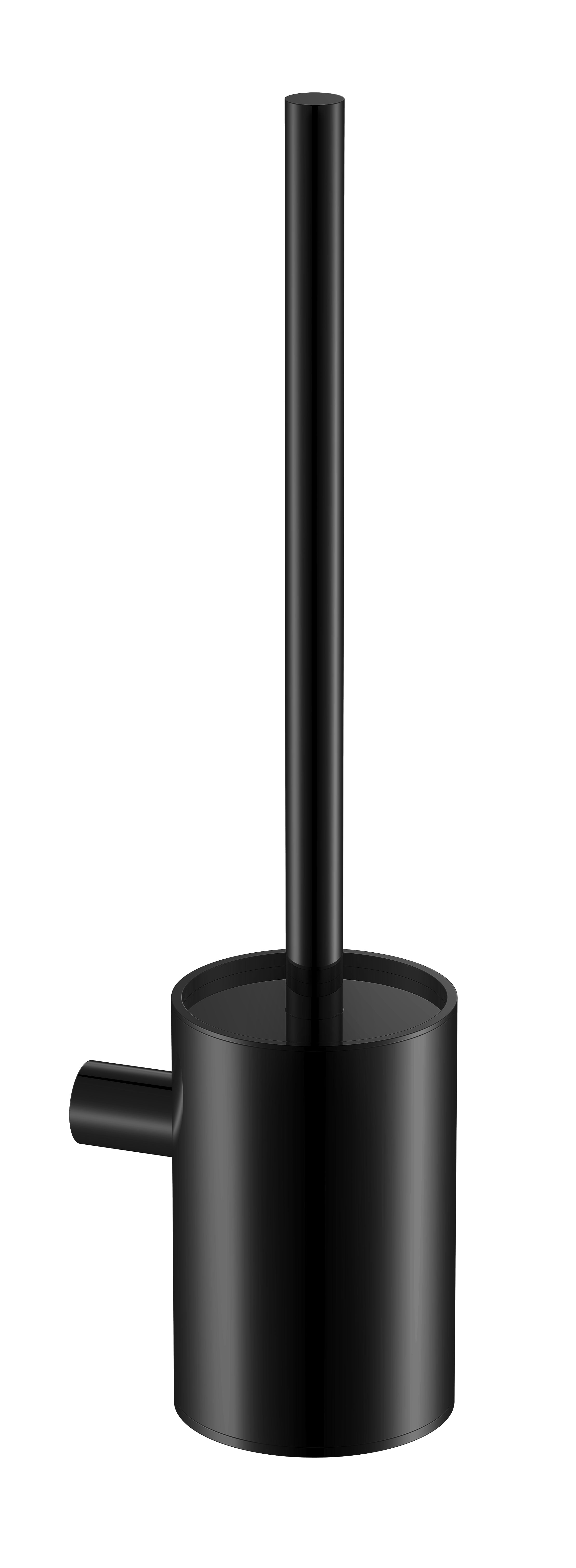 SanoBlu Neo wc-borstel met wandhouder mat zwart