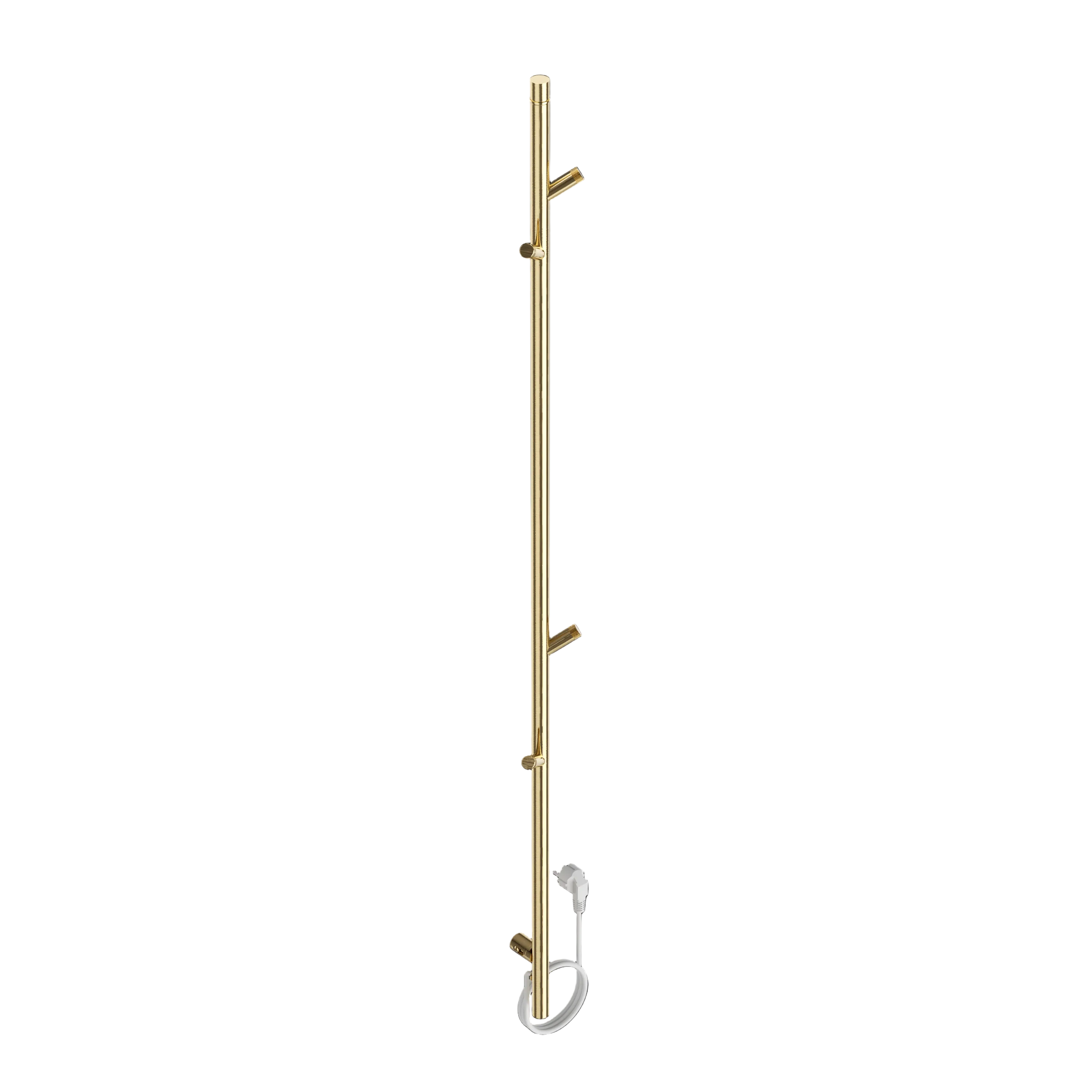 SanoTerra Aero elektrische staafhanddoekradiator 150cm geborsteld goud 60W 4