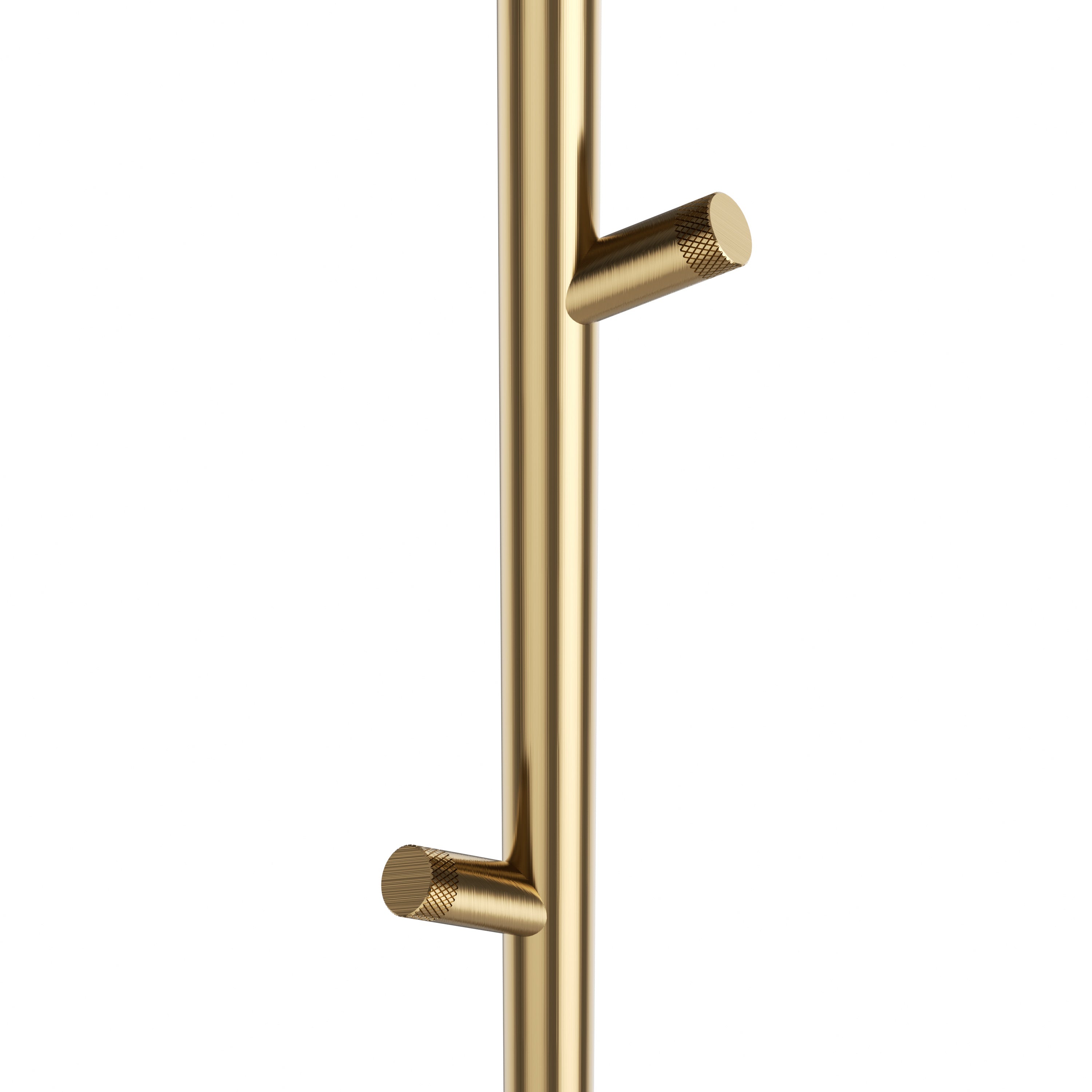 SanoTerra Aero elektrische staafhanddoekradiator 150cm geborsteld goud 60W 3