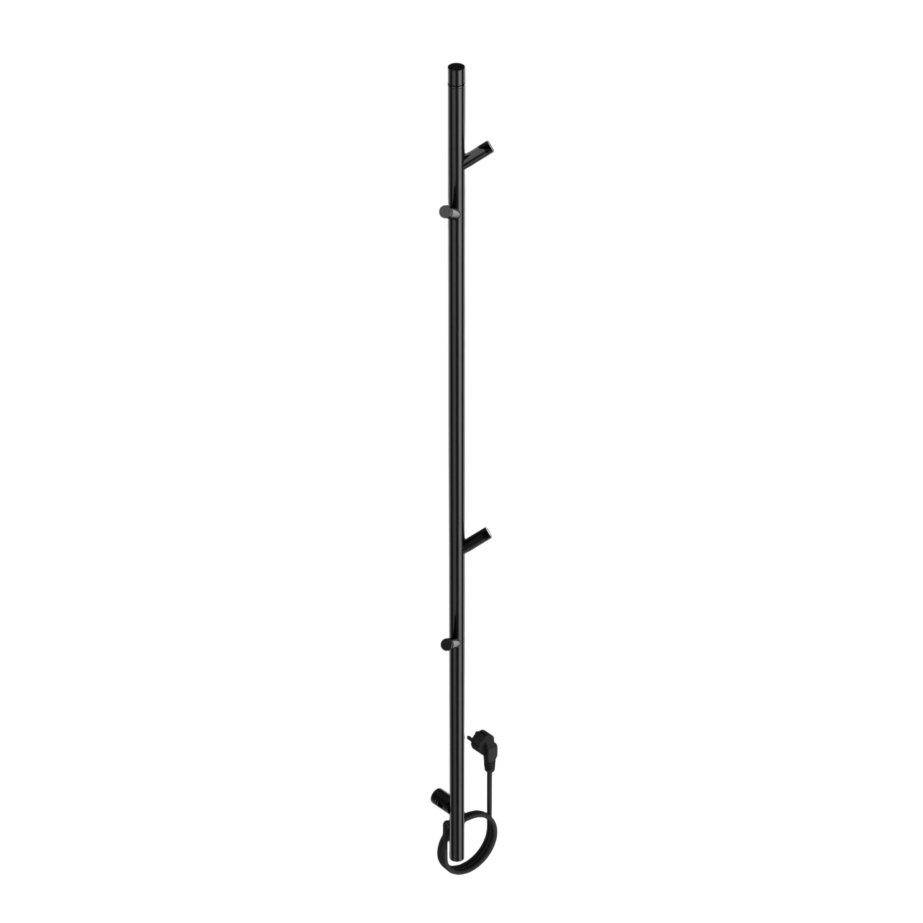 SanoTerra Aero elektrische staafhanddoekradiator 150cm gun metal 60W 4