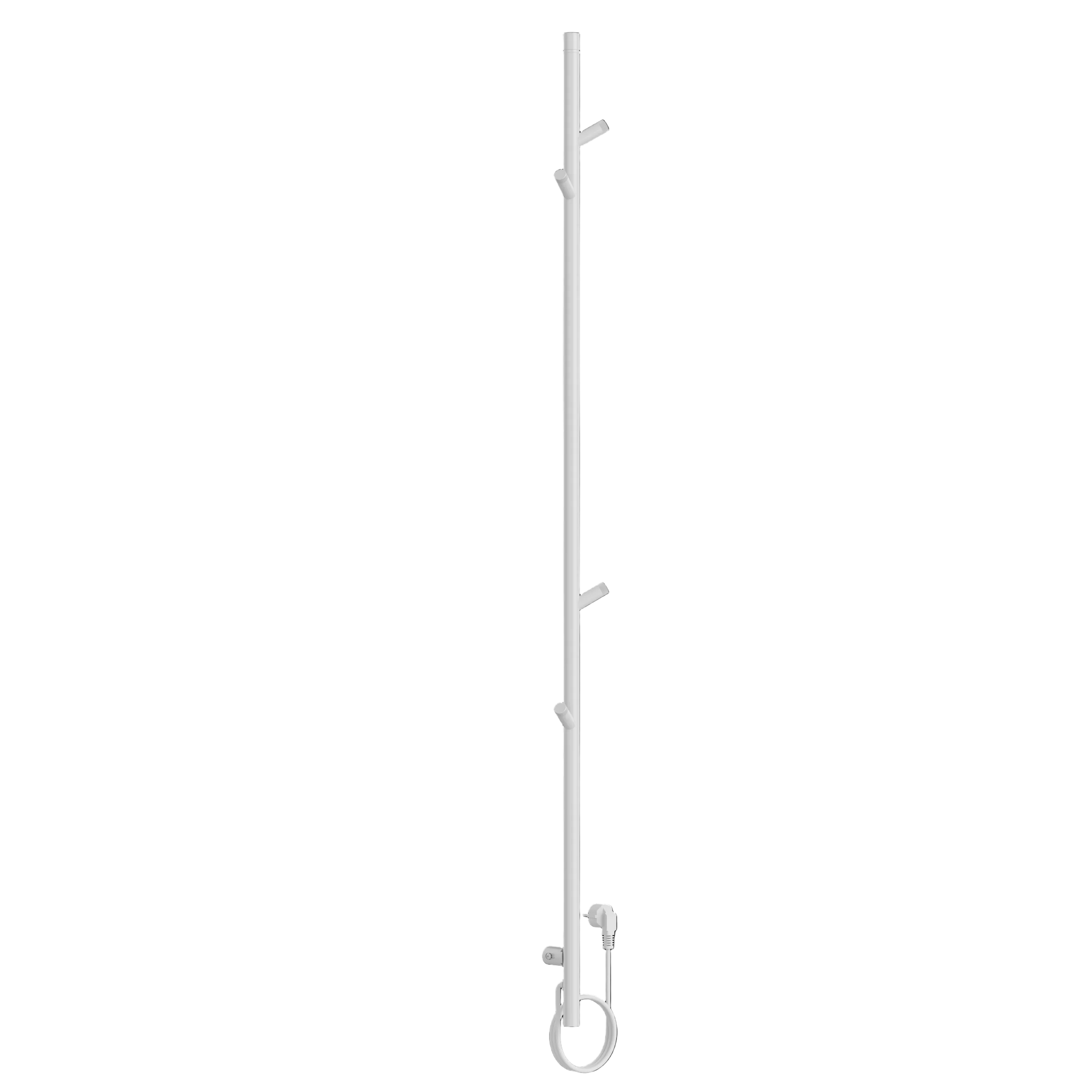 SanoTerra Aero elektrische staafhanddoekradiator 150cm wit 60W