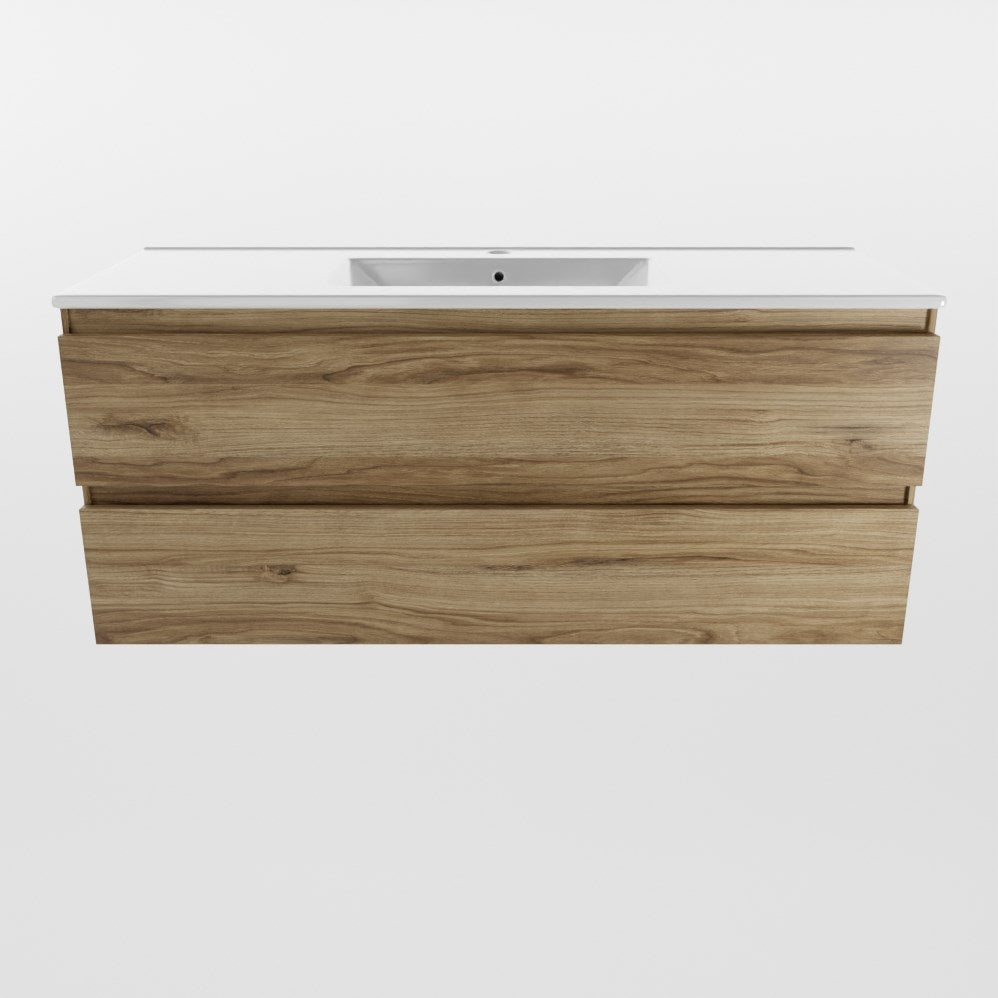 SanoBlu Sella badkamer meubel 120 cm Chai met keramische wastafel 3