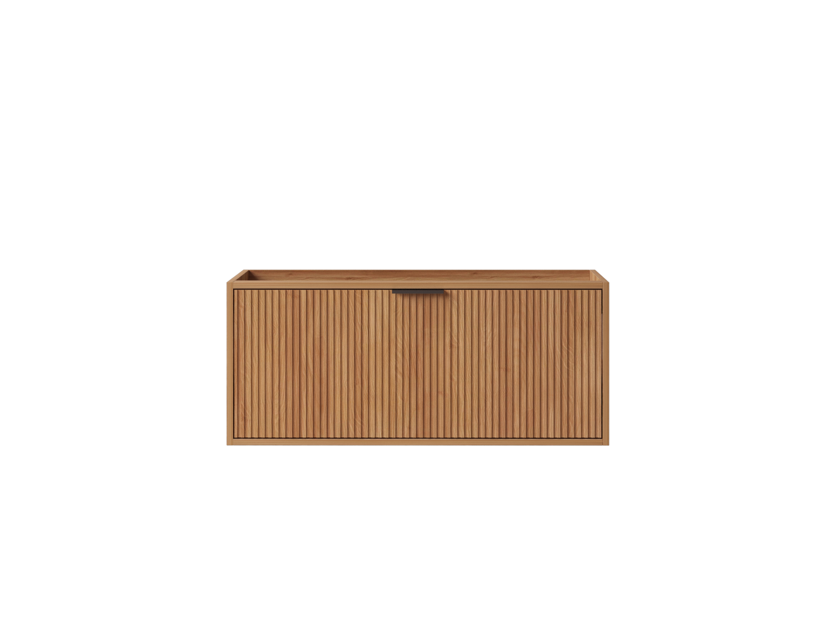 SanoBlu Kobe wastafelmeubel 90 cm acacia met wastafelblad en ronde waskom 6