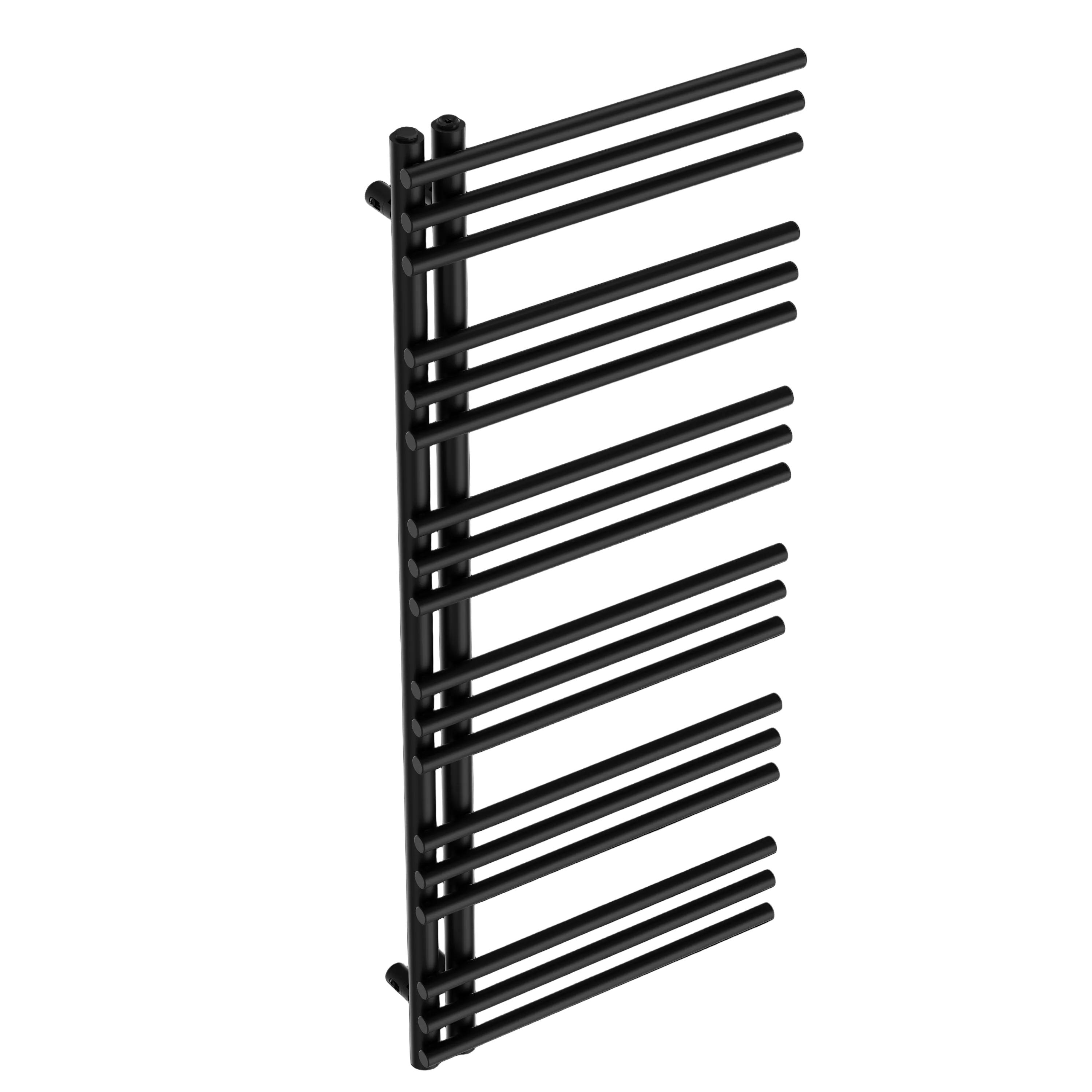 Sanoterra Lina design radiator 120x50 cm mat zwart 438W 4