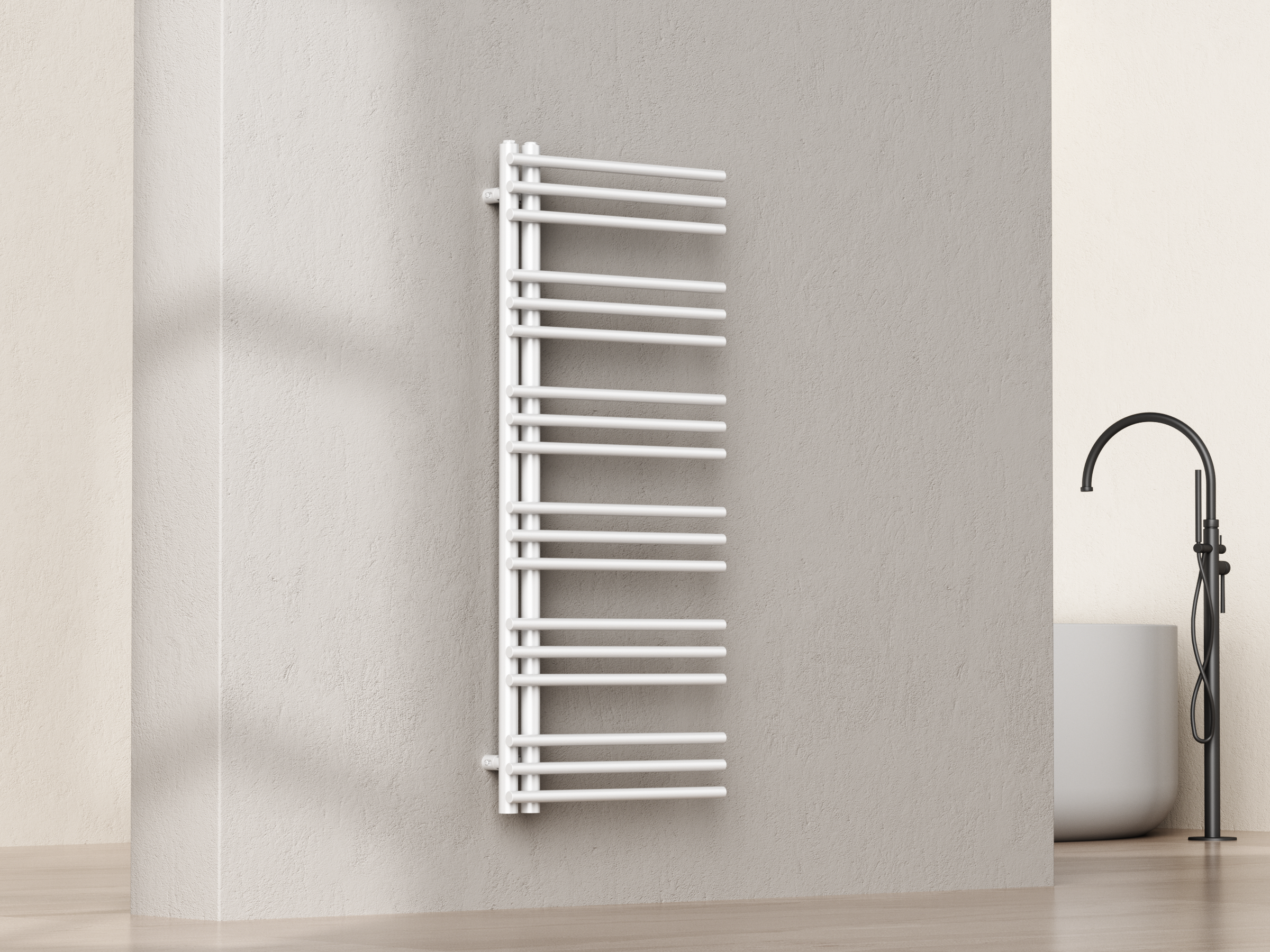 Sanoterra Lina design radiator 120x50 cm wit 438W