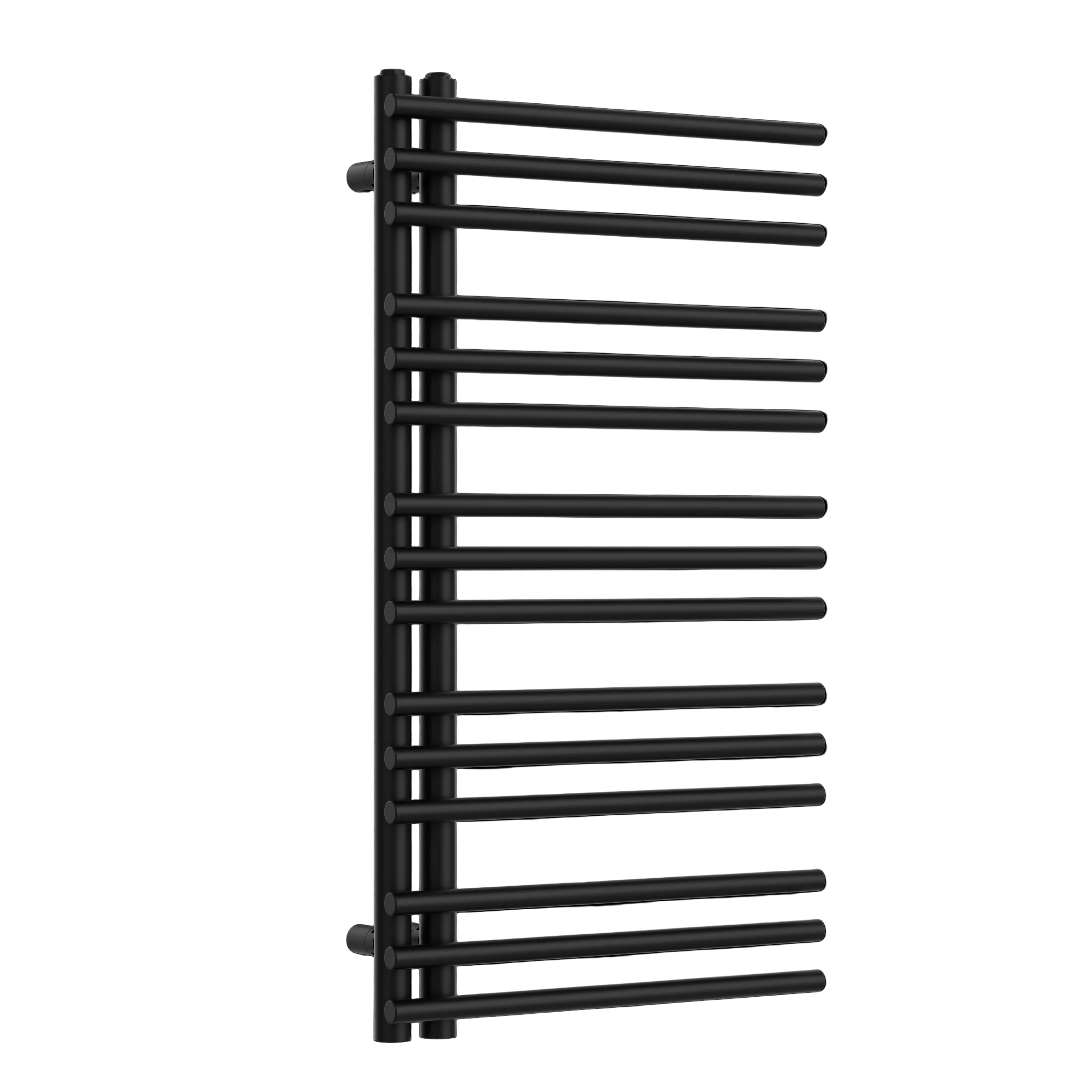 Sanoterra Lina design radiator 90x50 cm mat zwart 348W 4