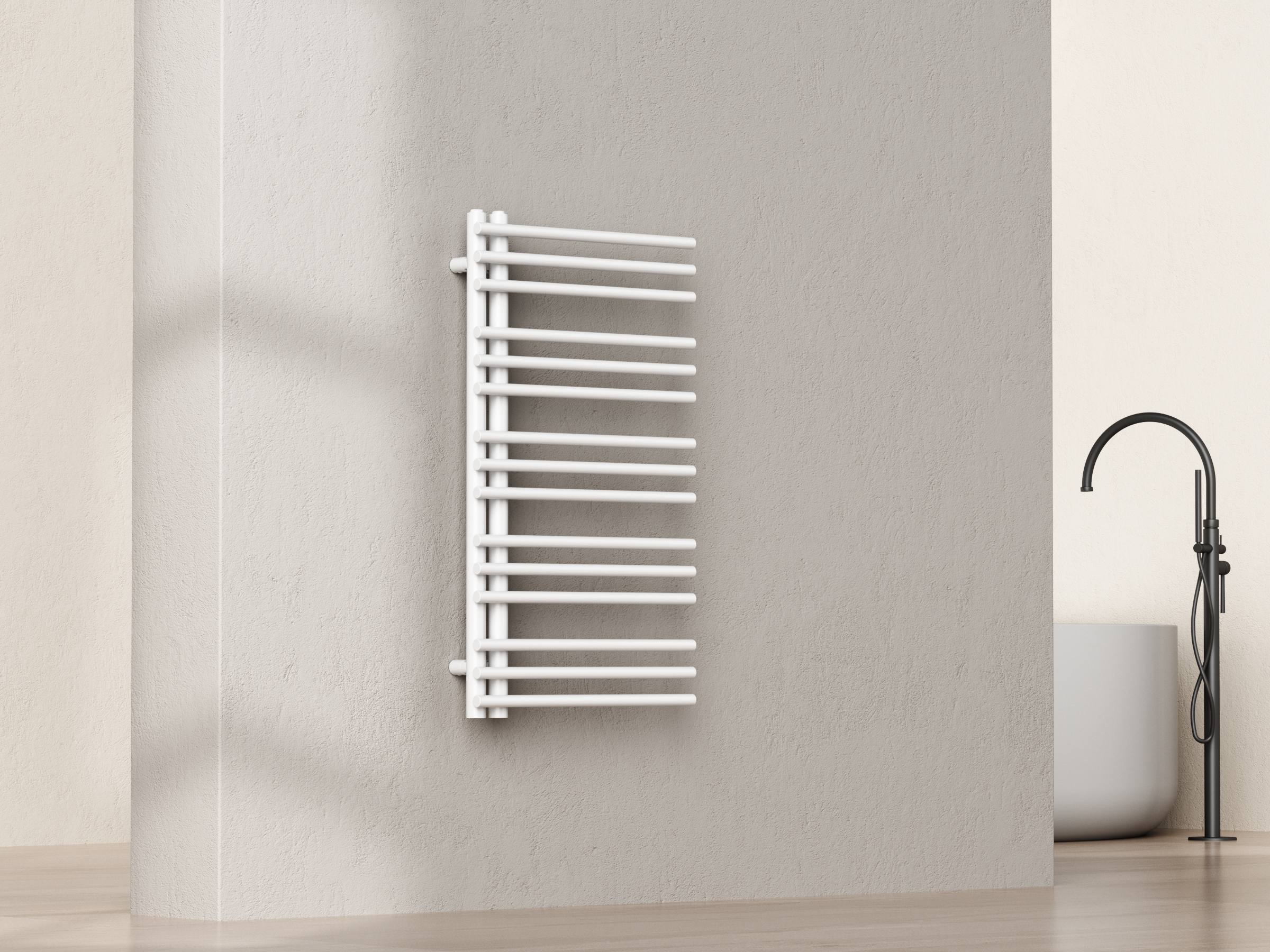 Sanoterra Lina design radiator 90x50 cm wit 348W